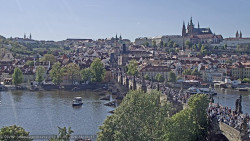 Pražský hrad, Karlův most, Vltava