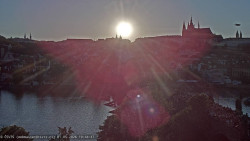 Pražský hrad, Karlův most, Vltava