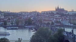 Pražský hrad, Karlův most, Vltava