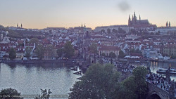 Pražský hrad, Karlův most, Vltava