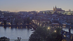 Pražský hrad, Karlův most, Vltava