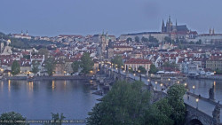 Pražský hrad, Karlův most, Vltava