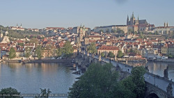 Pražský hrad, Karlův most, Vltava