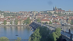 Pražský hrad, Karlův most, Vltava