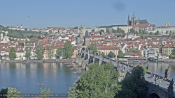 Pražský hrad, Karlův most, Vltava