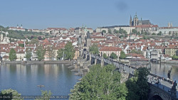 Pražský hrad, Karlův most, Vltava