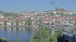 Pražský hrad, Karlův most, Vltava