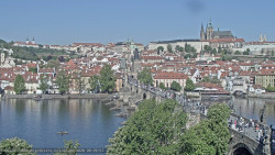 Pražský hrad, Karlův most, Vltava