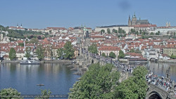 Pražský hrad, Karlův most, Vltava