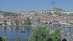 Pražský hrad, Karlův most, Vltava