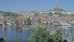 Pražský hrad, Karlův most, Vltava