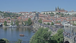 Pražský hrad, Karlův most, Vltava