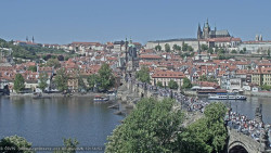 Pražský hrad, Karlův most, Vltava