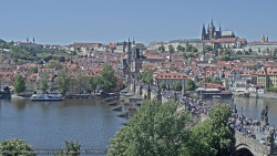Pražský hrad, Karlův most, Vltava