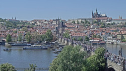 Pražský hrad, Karlův most, Vltava