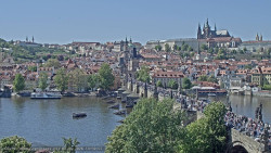 Pražský hrad, Karlův most, Vltava
