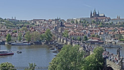 Pražský hrad, Karlův most, Vltava