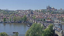 Pražský hrad, Karlův most, Vltava