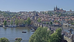Pražský hrad, Karlův most, Vltava