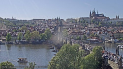 Pražský hrad, Karlův most, Vltava