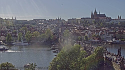 Pražský hrad, Karlův most, Vltava