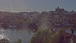 Pražský hrad, Karlův most, Vltava