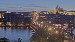 Pražský hrad, Karlův most, Vltava