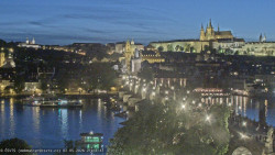 Pražský hrad, Karlův most, Vltava