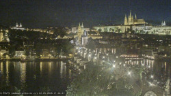 Pražský hrad, Karlův most, Vltava