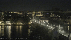 Pražský hrad, Karlův most, Vltava