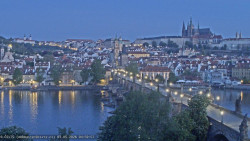 Pražský hrad, Karlův most, Vltava