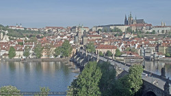 Pražský hrad, Karlův most, Vltava