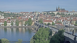 Pražský hrad, Karlův most, Vltava