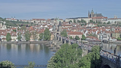 Pražský hrad, Karlův most, Vltava