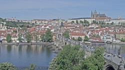 Pražský hrad, Karlův most, Vltava