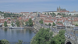 Pražský hrad, Karlův most, Vltava