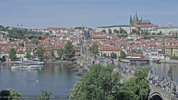 Pražský hrad, Karlův most, Vltava