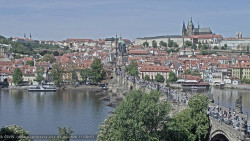Pražský hrad, Karlův most, Vltava
