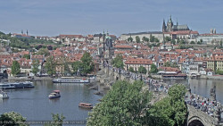 Pražský hrad, Karlův most, Vltava