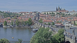 Pražský hrad, Karlův most, Vltava