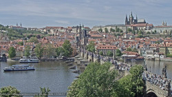 Pražský hrad, Karlův most, Vltava