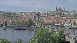 Pražský hrad, Karlův most, Vltava