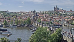 Pražský hrad, Karlův most, Vltava