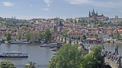 Pražský hrad, Karlův most, Vltava