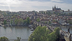 Pražský hrad, Karlův most, Vltava