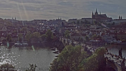 Pražský hrad, Karlův most, Vltava