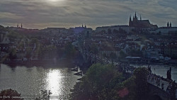 Pražský hrad, Karlův most, Vltava