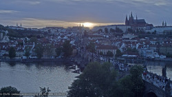 Pražský hrad, Karlův most, Vltava