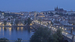 Pražský hrad, Karlův most, Vltava