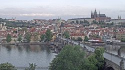 Pražský hrad, Karlův most, Vltava